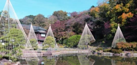 着物の出張撮影肥後細川庭園