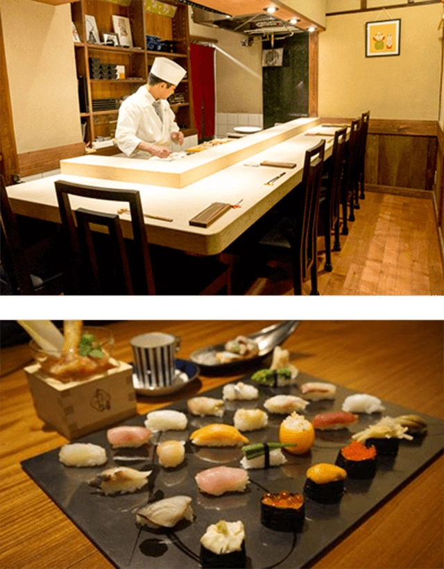 sushi and kimono plan