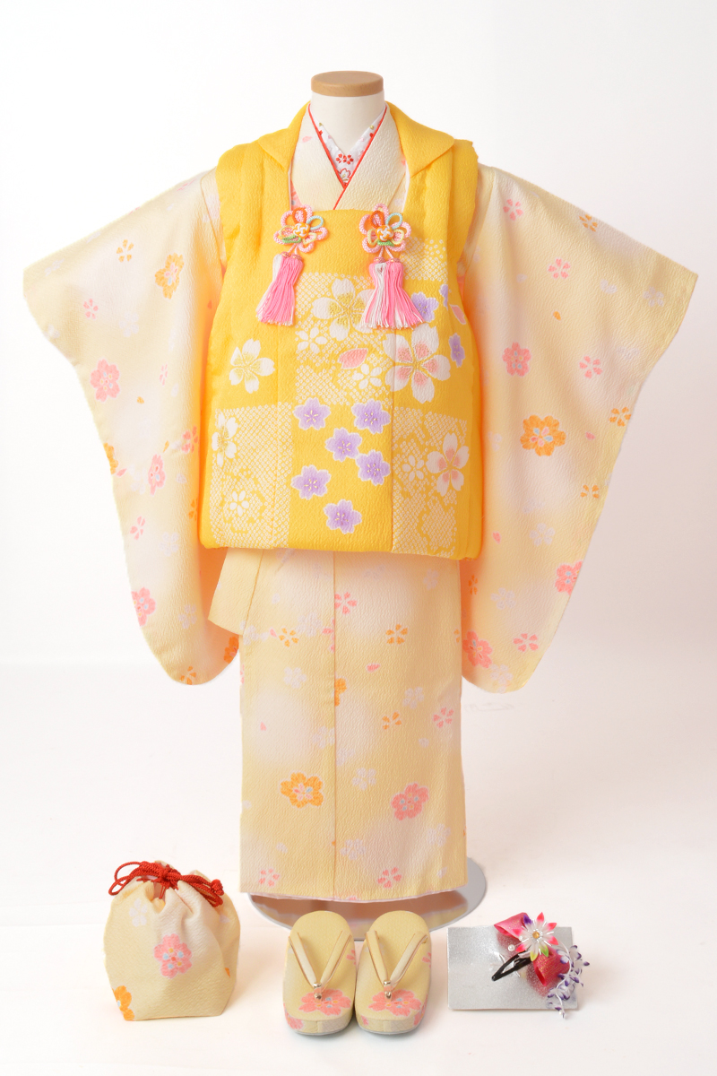 3歳祝い着セット