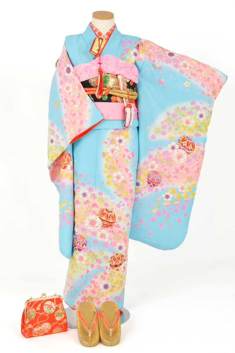 七歳祝い着セット