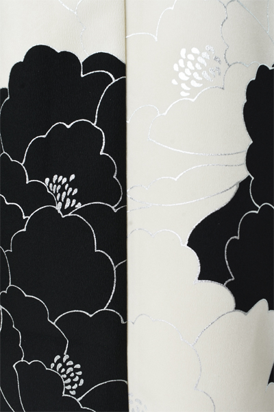 振袖[モノトーン/牡丹]