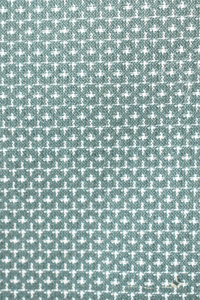 紬アンサンブル[結城紬・緑]