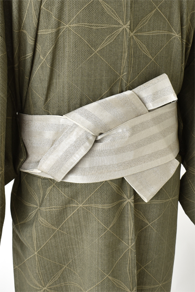 浴衣[JAPAN STYLE170-178cm・モスグリーン]