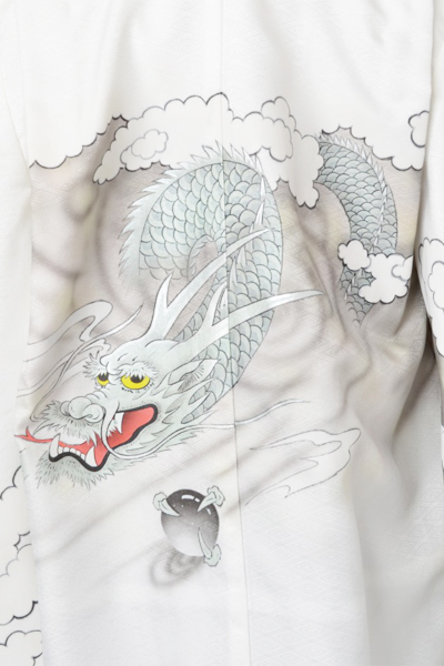5歳祝着[白色・龍]