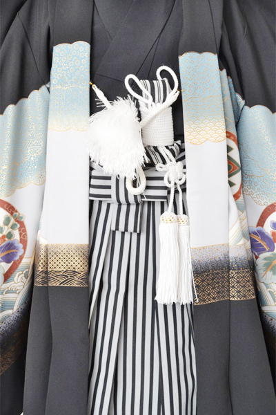 5歳祝着[黒色・鷹]