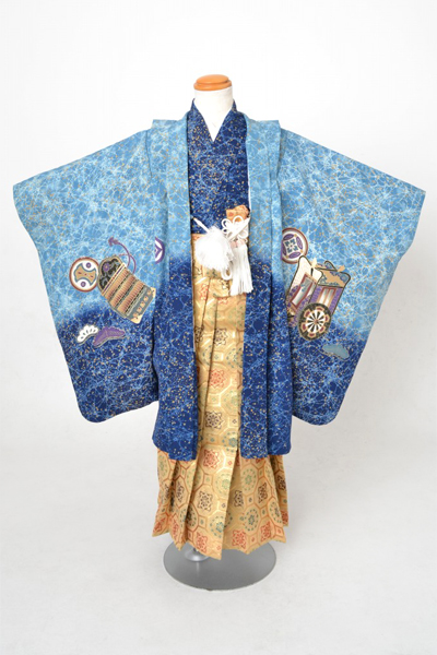 5歳祝着[黒色・龍]