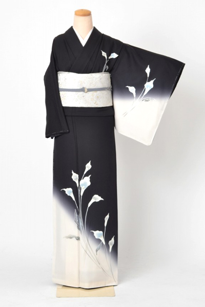 訪問着[黒色・カラー]