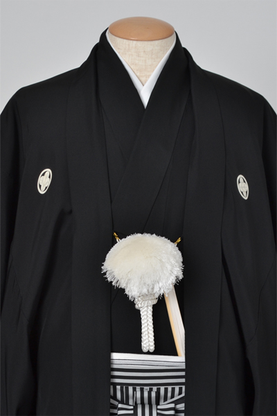 男物紋付・羽織(黒紋付・袴は仙台平)