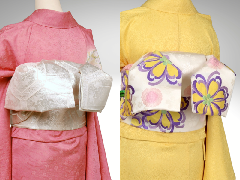 成人式振袖レンタル着物の文庫帯