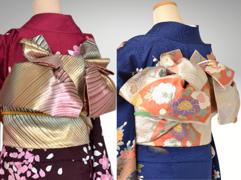 成人式振袖レンタル東京のふくら雀帯