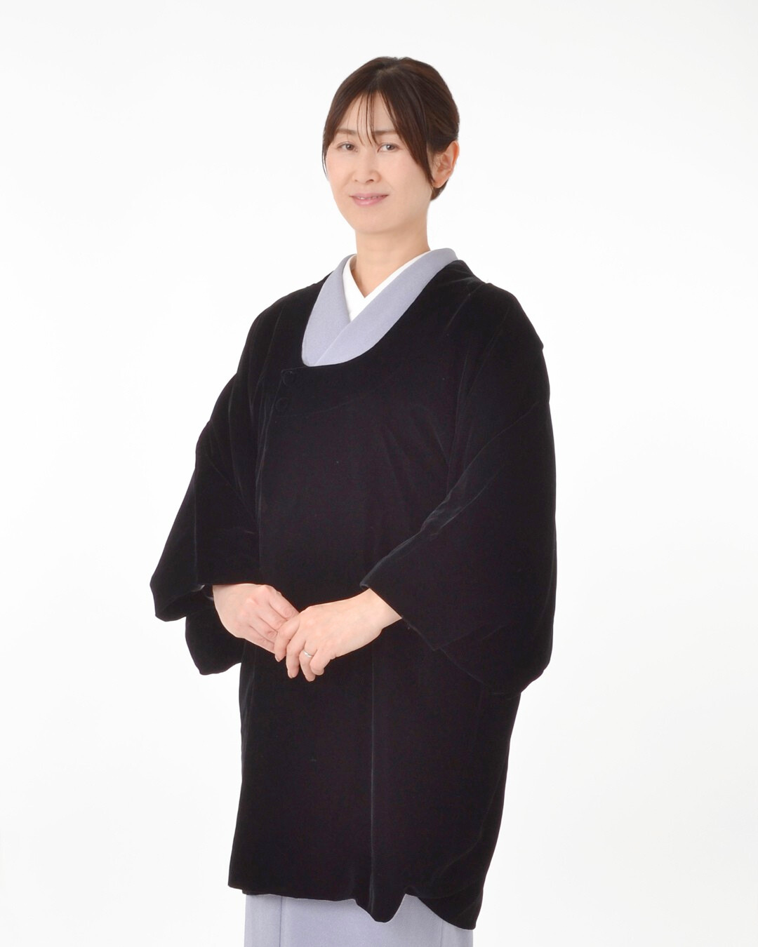 ベルベット 着物 防寒