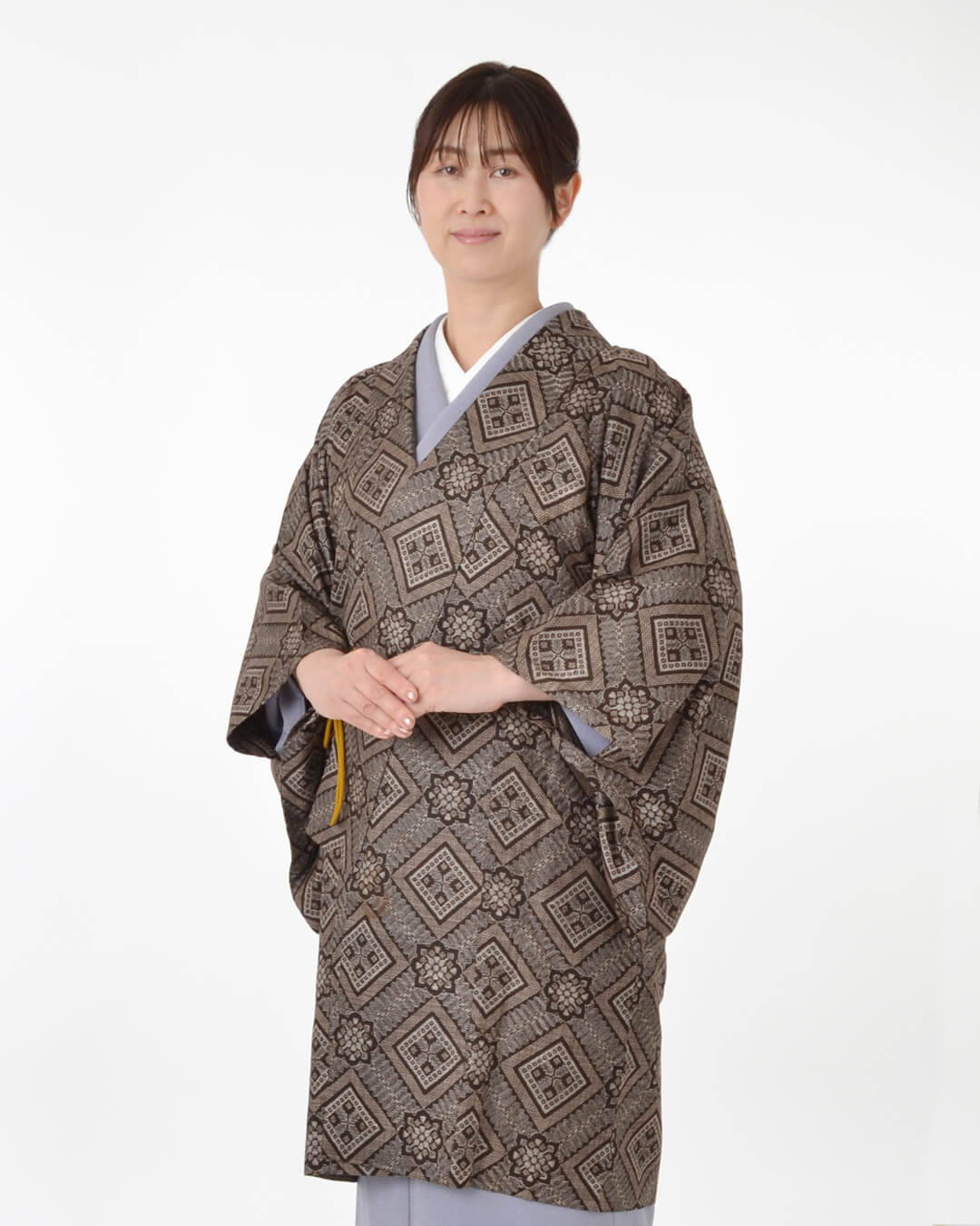 寒い時に羽織る道中着と着物