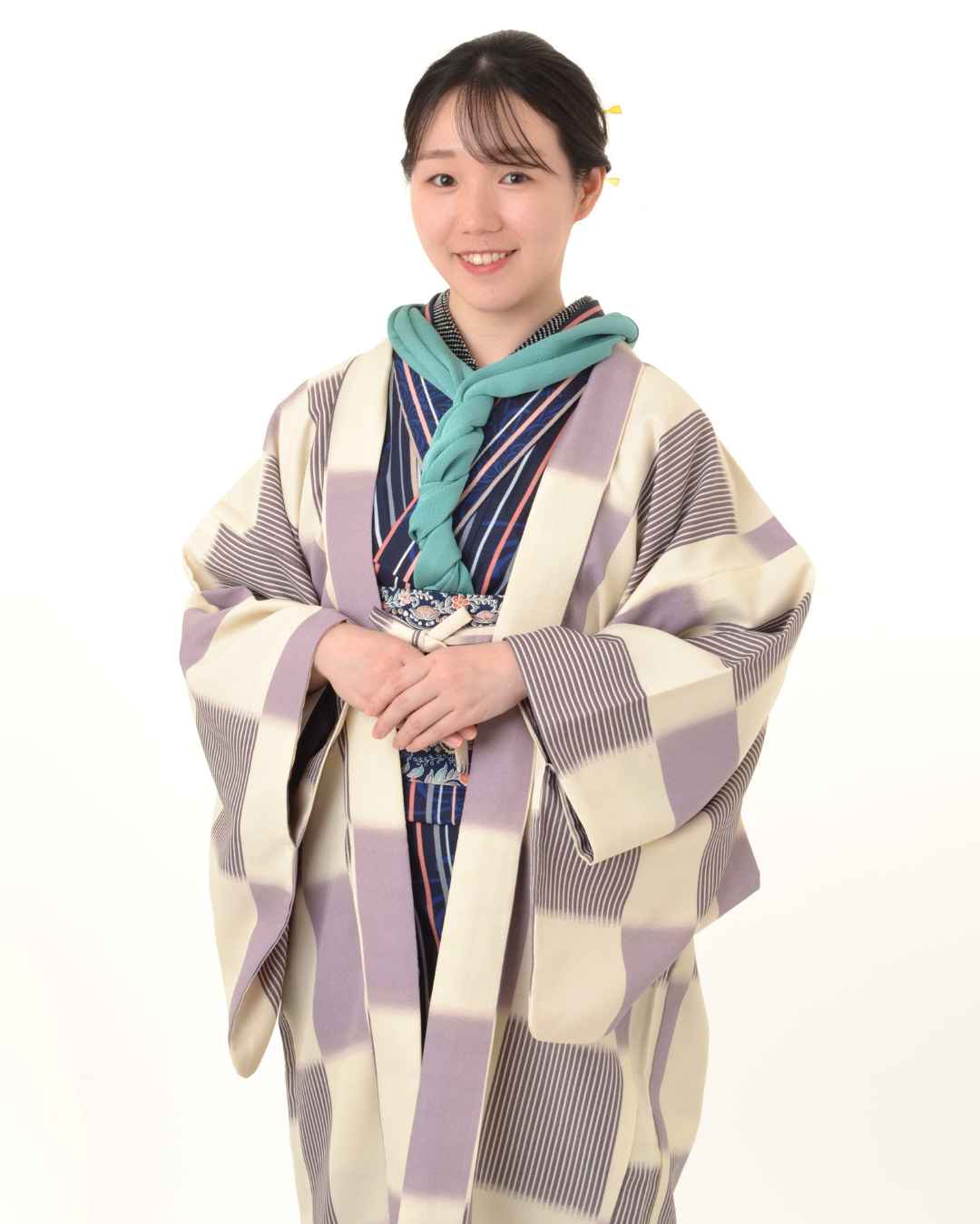 羽織 帯あげねじり 着物と防寒