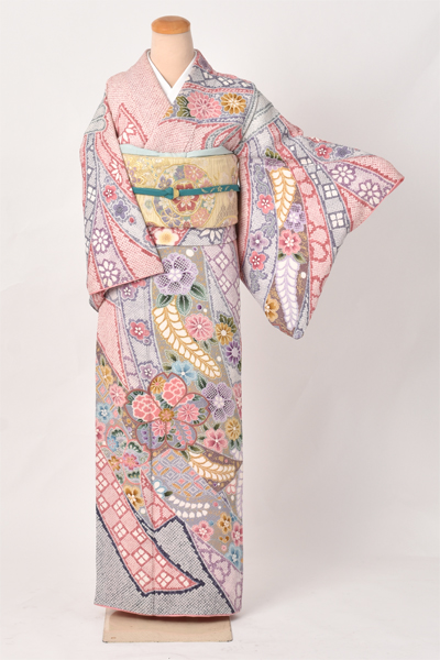 総絞りの高級訪問着